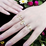 Nhẫn nữ vàng màu (mã NVM 5145)